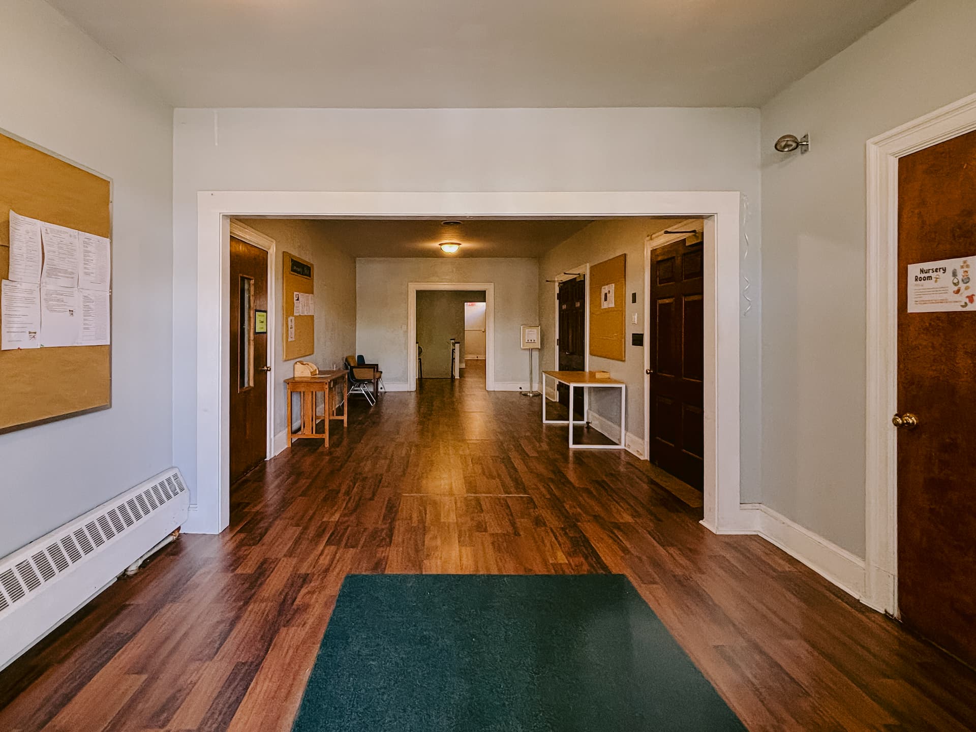 Current main entry hall