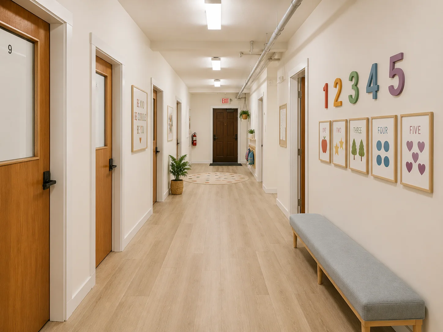 Potential classroom hallway concept