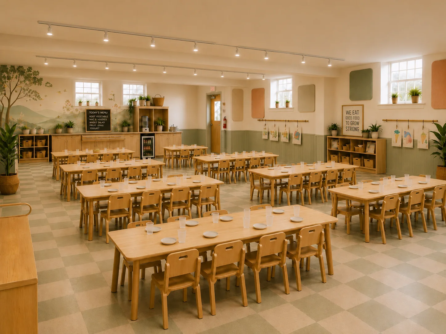 Potential dining and multipurpose hall concept