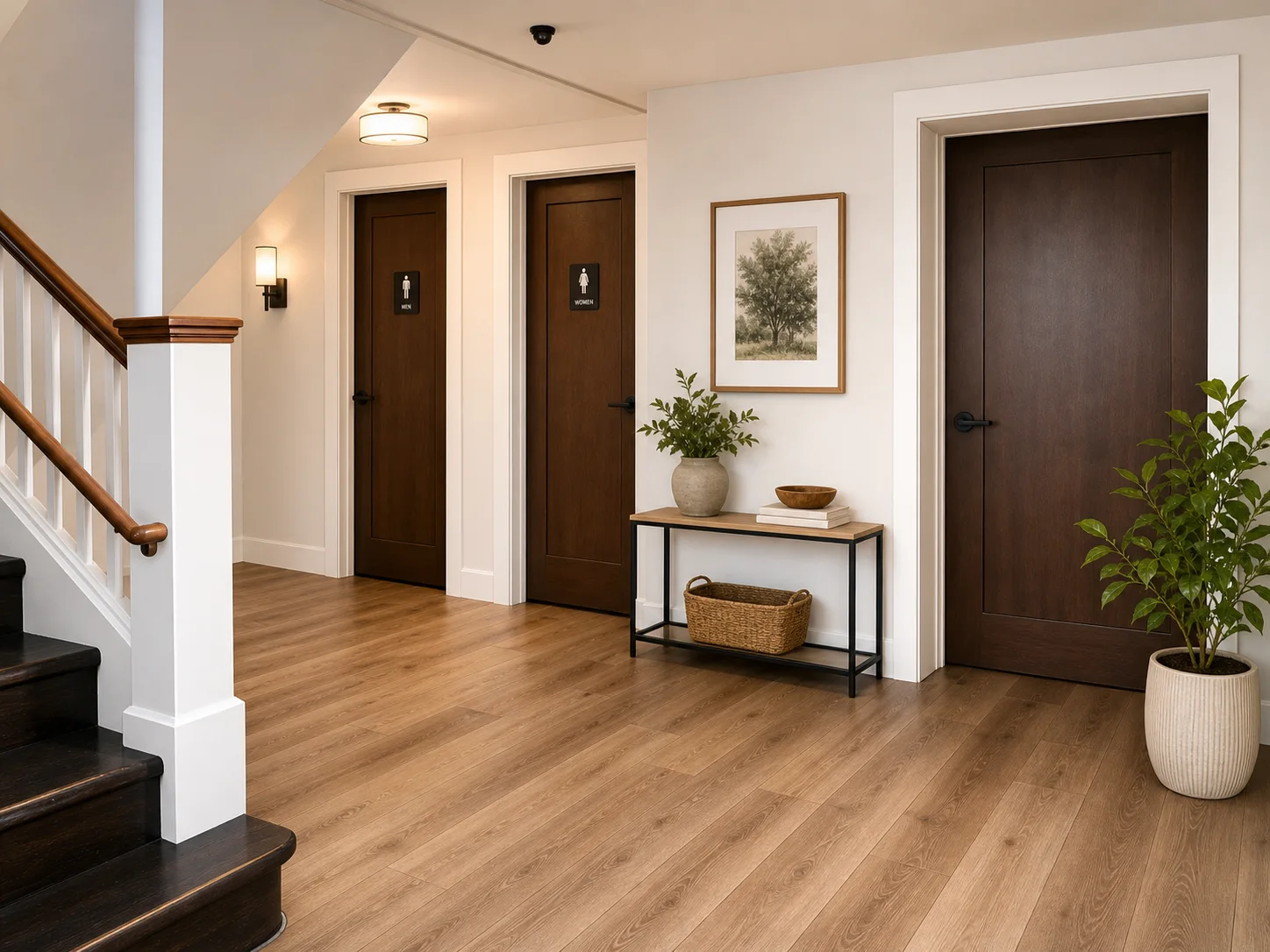 Potential downstairs bathroom area concept