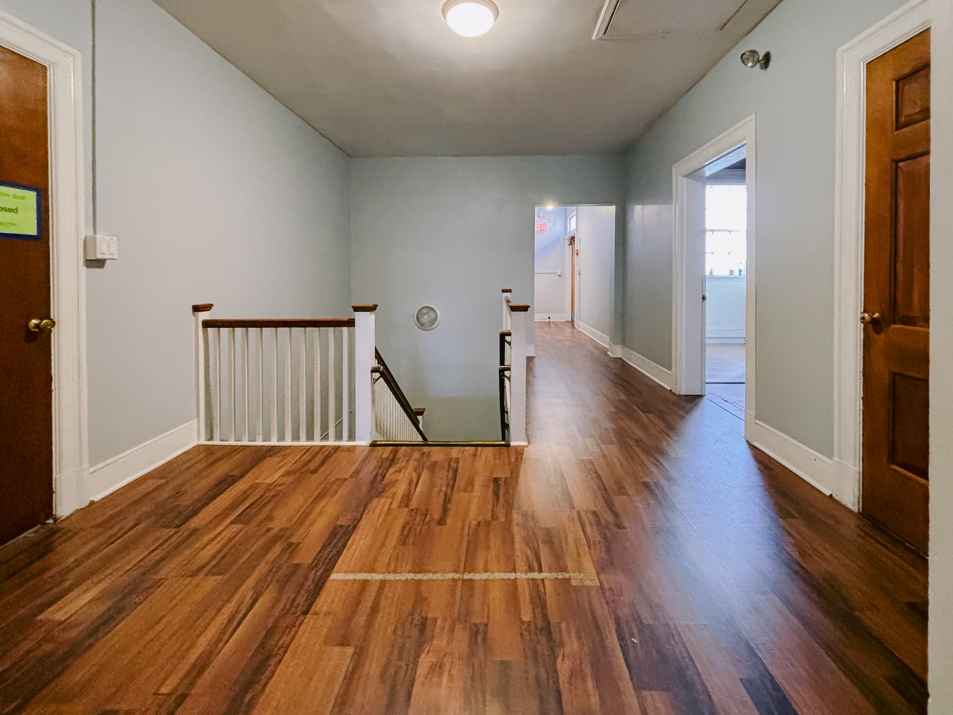 Current upstairs entryway condition 2